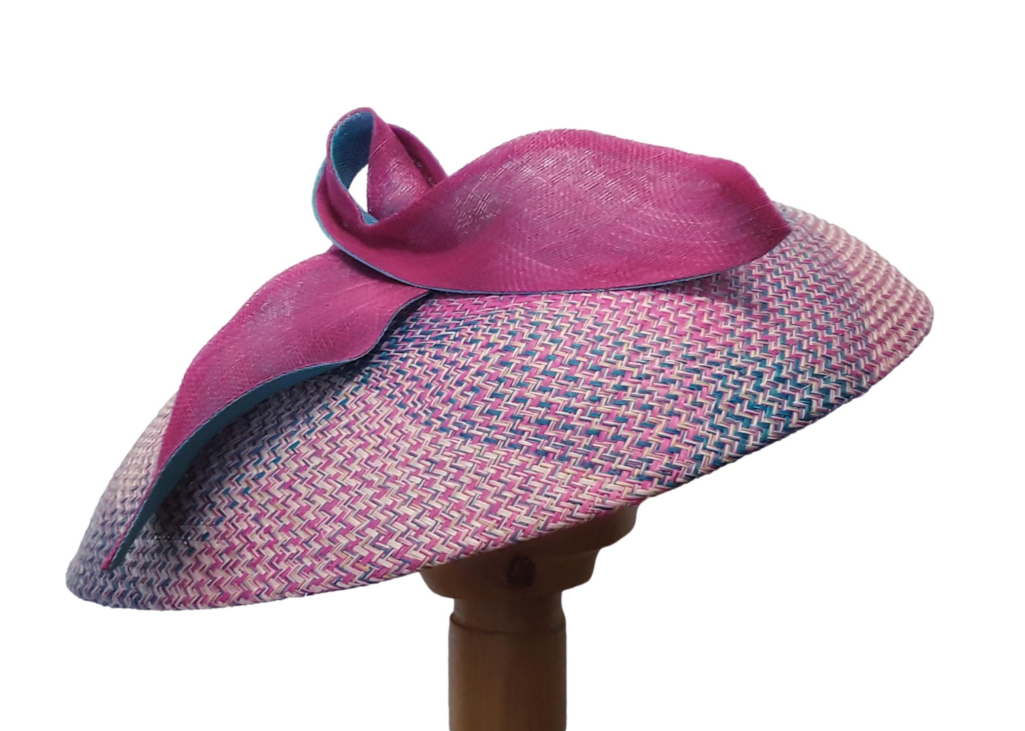 Buntal Straw Dior Style Shade Hat